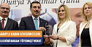 Aksaraylı Kadın Girişimcilere Ödüllerini Bakan Tüfenkçi Verdi