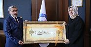 Kadem Başkanı Baydar, Rektör Şahin'i Ziyaret Etti