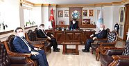 KOP Başkanı Şahin, Başkan Dinçer'i Ziyaret Etti