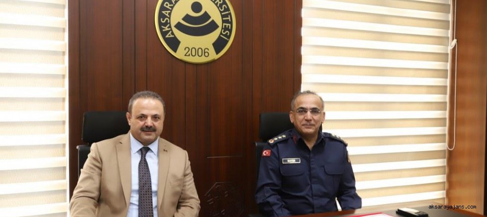 Aksaray Üniversitesi ile İl Jandarma Komutanlığı arasında iş birliği protokolü imzalandı