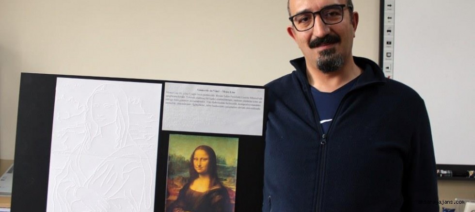 ASÜ’lü akademisyenden görme engellilere dokunulabilir sanat