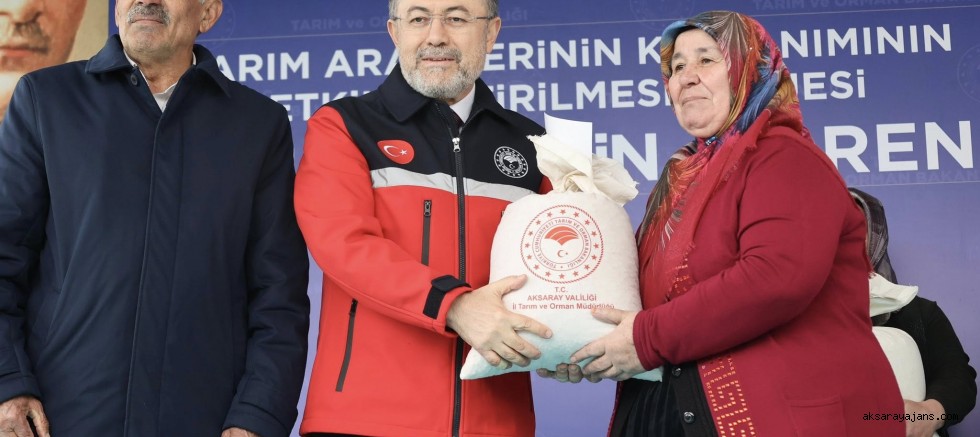 Bakan Yumaklı, Aksaray'da bir dizi programa katıldı