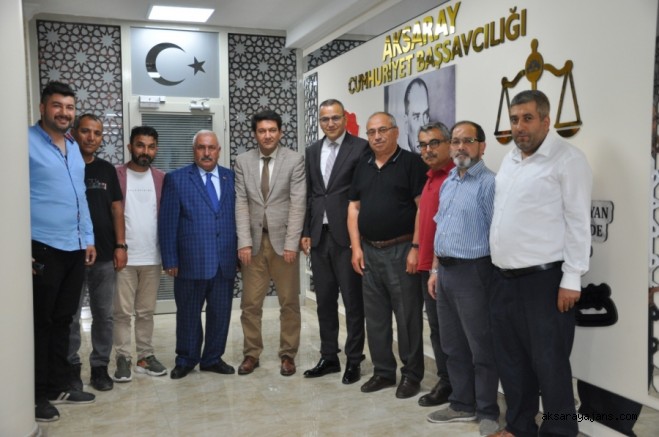 Gazetecilerden Başsavcı Aydemir'e Ziyaret 