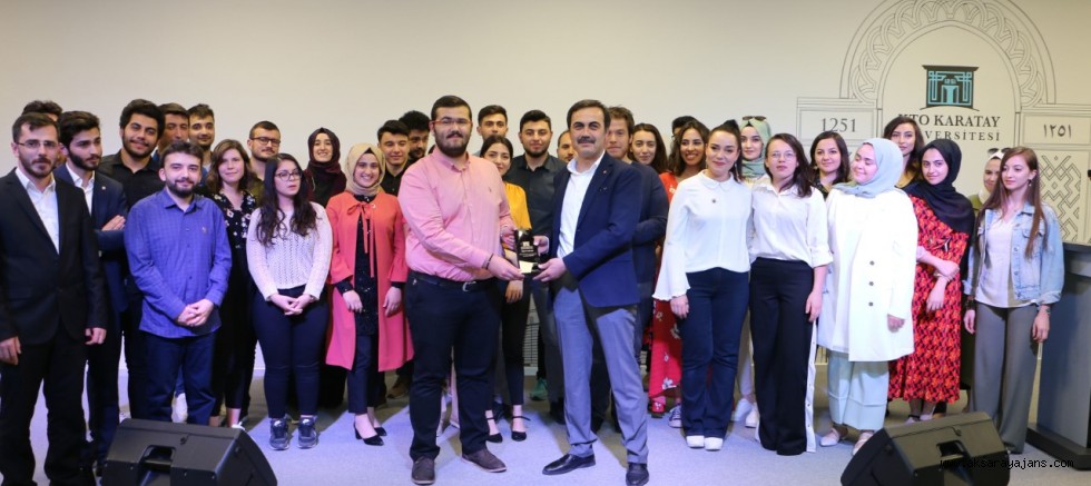 KTO Karatay’ın  Öğrenci Toplulukları ile  Spor Takımları Ödüllendirildi