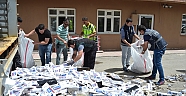 18 bin 500 paket kaçak sigara ele geçirildi