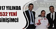 2017 Yılında 532 Yeni Girişimci