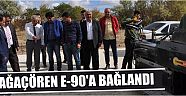 Ağaçören E-90’a Bağlandı