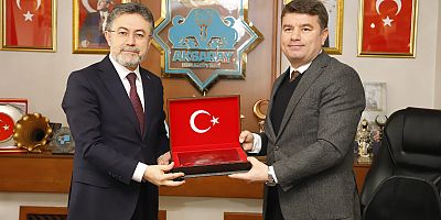 Bakan Yumaklı, Belediye Başkanı Dinçer'i Ziyaret Etti