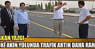 Başkan Yazgı “Toki Akin Yolunda Trafik Artık Daha Rahat”