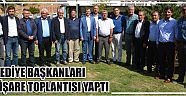  Belediye Başkanları İstişare Toplantısı Yaptı