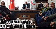 Cemiyet’ten, İl Sağlık Müdürüne Tebrik Ziyareti