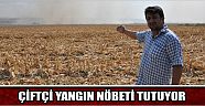 Çiftçi Yangın Nöbeti Tutuyor