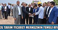 Eskil Tarım Ticaret Merkezinin Temeli Atıldı