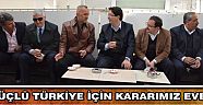 “Güçlü Türkiye İçin Kararımız Evet”