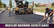 Hacılar Harmanı Asfaltlandı