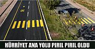 Hürriyet Ana Yolu Pırıl Pırıl Oldu