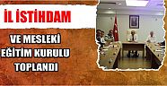 İl İstihdam Ve Mesleki Eğitim Kurulu Toplandı
