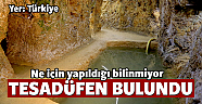 Ne için yapıldığı bilinmiyor! Tesadüfen bulundu
