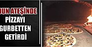 Odun Ateşinde Pizzayı Gurbetten Getirdi