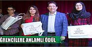 Öğrencilere Anlamlı Ödül