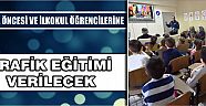 Okul Öncesi Ve İlkokul Öğrencilerine Trafik Eğitimi Verilecek