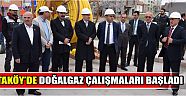 Ortaköy’de Doğalgaz Çalışmaları Başladı
