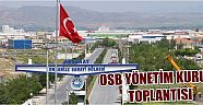 Osb Yönetim Kurulu Toplantısı