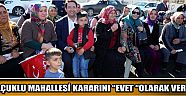 “Selçuklu Mahallesi Kararını “Evet “Olarak Vermiş