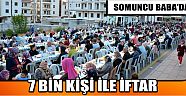 Somuncu Baba’da 7 Bin Kişi İle İftar