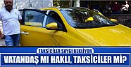 Taksiciler Saygı Bekliyor