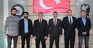 Trabzon Emniyet Müdürü Alper'i Ziyaret Ettiler