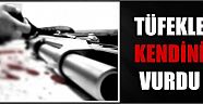  Tüfekle Kendini Vurdu