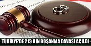Türkiye’de 213 Bin Boşanma Davası Açıldı
