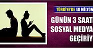 Türkiye’de 48 Milyon Kişi Günün 3 Saatini Sosyal Medyada Geçiriyor