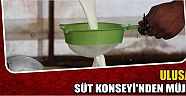Ulusal Süt Konseyi’nden Müjde