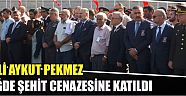 Vali Aykut Pekmez Niğde Şehit Cenazesine Katıldı