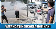 Vatandaşın Sıcakla İmtihanı