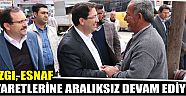 Yazgı, Esnaf Ziyaretlerine Aralıksız Devam Ediyor