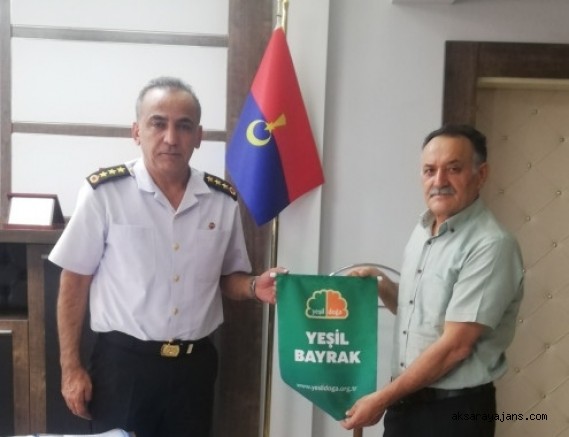 Yeşil Doğa Derneği'nden Jandarma Alay Komutanına ziyaret
